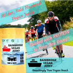 Bainbridge Vegan Jerky - Tame & Tasty Vegan Beef Jerky, 3 oz (Pack of 3)