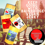 Bainbridge Vegan Jerky – 4 Flavor Variety Pack: Vegan Jerky, 3oz (4 Pack)